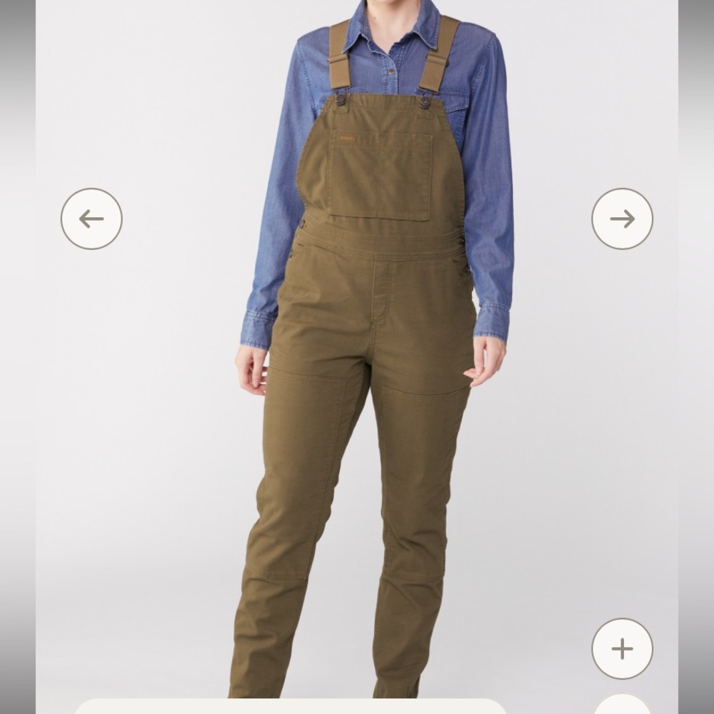 NWOT REI women’s trailsmith overalls